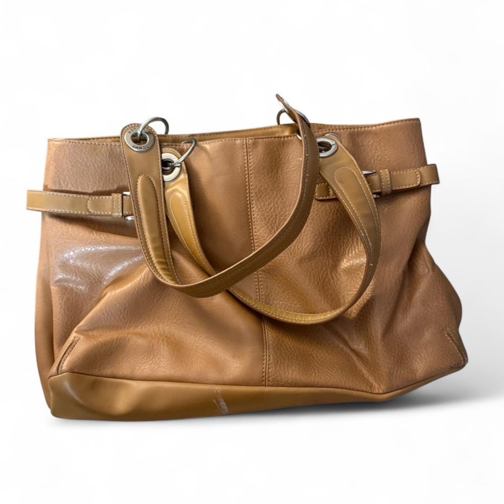 Chic Tommy Hilfiger Leather Tote Bag